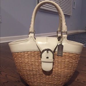 Vintage Coach Bucket Bag